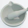 2.jpg Pestle and Mortar 3D Model