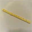 flute-jaune-1b.jpg model 2 six-hole flute in "B flat" (Bb)