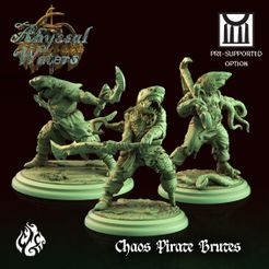Chaos-Pirate-Brutes.jpg 3D file Chaos Pirate Brutes・3D print model to download