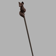 rgvgbggr.png The Owl House - Raine Palisman Staff - Fox - 3D Model