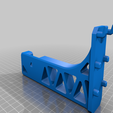 Right-30mmAxle.png Filament spool holder bracket for pegboard mounting