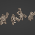 Berserkers.png Space Dwarf Army 6mm Epic Scale (presupported)