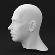 Andrew_tate_4krender_bust_3dprinting_06_lq_dark.png Andrew Tate Sculpture 3D Print Model Bust for 3D Printing 3D print model