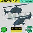 A6.png AIRWOLF HELICOPTER (4X PACK)