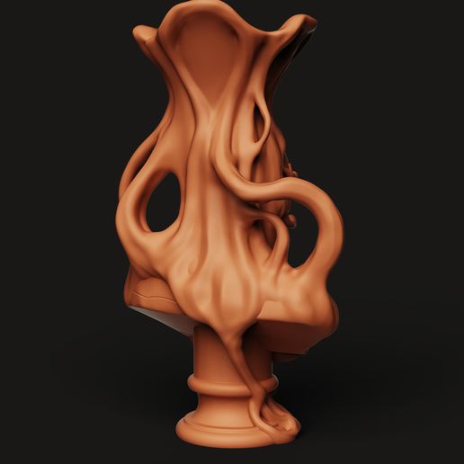 D20.10.jpg Symbiote Spider Bust STL | Comic Hero 3D Print | Fan Art