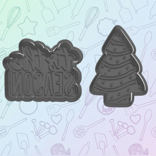 Tis the Season Set of 2 Cookie Cutters