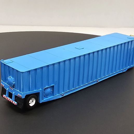 🪖 FRAC TANK TRAILER IN HO SCALE・ STL File for 3D printing・Cults