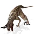 0O.jpg DOWNLOAD RAPTOR 3D MODEL ANIMATED - BLENDER - 3DS MAX - CINEMA 4D - FBX - MAYA - UNITY - UNREAL - OBJ -  RAPTOR VELOCIRAPTOR DINOSAUR DINOSAUR