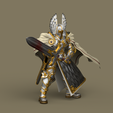 rend1006_Viewport.png Heroes 5 Nicolai Griffin title art Paladin model
