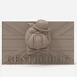 Gentledog402.jpg 3Dmodel STL GentleDog Panel