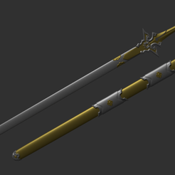 untitled.png STL file Suihua sword・3D printable model to download