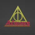 aa.png Harry Potter Snape Deathly Hallows Always Sign