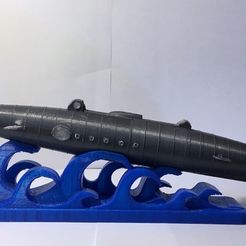 IMG_8576.jpg Free STL file Nautilus Submarine・3D printable design to download