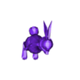 rab.stl Rabbit from Winnie-the-Pooh 3d model low poly