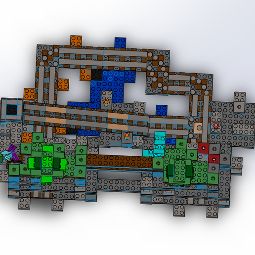 🗺️ MINECRAFT world・Free STL File for ・Cults