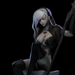 86459587_3373067156053470_6484831404944261120_o.jpg Файл STL Desire Nun・Дизайн для загрузки и 3D-печати