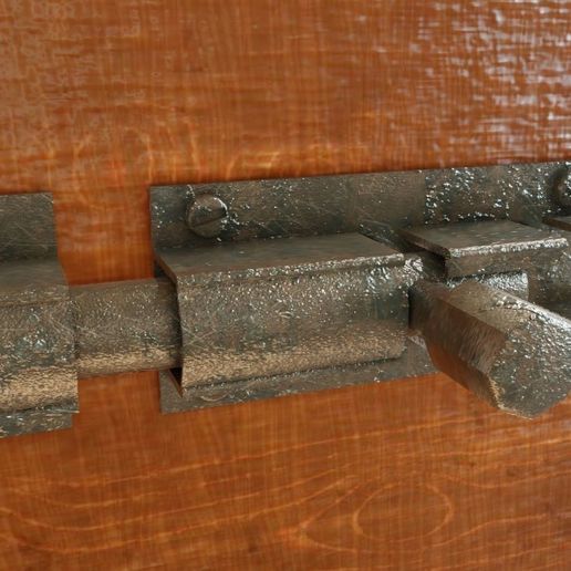 🔒 Simple Lock 3D Model・ 3D File for 3D printing・Cults