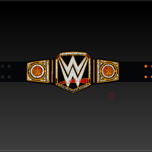 Wwe Championship Belt 3D model