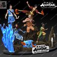 equipo3.jpg AVATAR AANG THE LAST AIRBENDER DIORAMA FAN ART