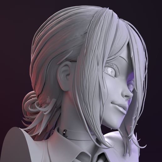 RezeGris3.jpg Reze Bust - Человек с бензопилой