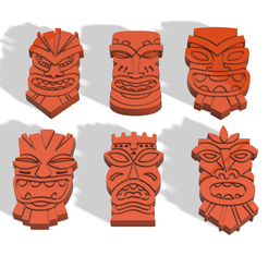 imagen.png POLYMER CLAY CUTTERS TOTEMS X6 DESIGNS