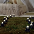 download-11.png Free STL file Glamping Tealight Holder・3D printer model to download