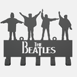 Beatles-01.png THE BEATLES Key Holder - Help!