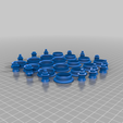 Bearing_Rollers_Full_Set.png 608 Bearing Rollers for Dual Adjustable Spool Holder