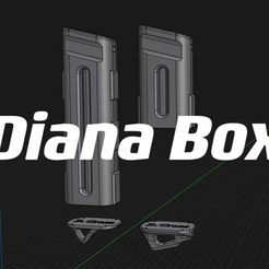 微信图片_20230818220241.jpg Fichier STL Fichier modèle pour Nerf Diana Original Clip Specific Modification・Idée pour impression 3D à télécharger