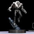 Pose-3.png 1:48 Scale Battle Droid Army - B2 Class - 3D Print Files