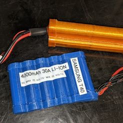 1.jpg 21700 Li-Ion 6s Batteries Case (Triangle & Flat)