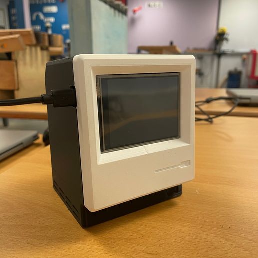 image6.jpeg Original Apple Macintosh 128k 1984 inspired Nerdminer NMMiner V2 retro vintage case