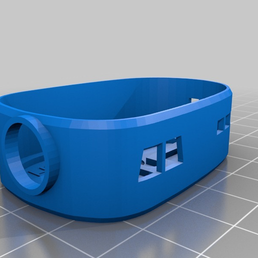 📷 Housing for Keycam 808 #16 (Videocam R/C Gimbal) - OpenScad・Free 3D ...