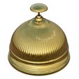 1.jpg Brass Bell 3D Model