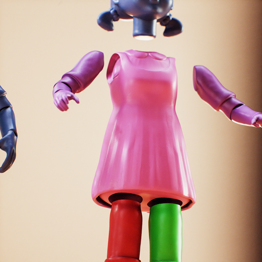 SQUID GAME YOUNG-HEE ROBOT 約34cm Cosbi (XL): Squid Game - Young