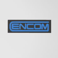 1.jpg Datei STL ENCOM-LOGO・Modell für 3D-Druck zum herunterladen