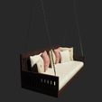 swing-3d-model-obj-mtl-fbx-2.jpg Swing wooden bed with pillows