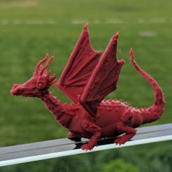 IMG_20190426_165111.jpg Archivo 3D gratuito Dragón no amenazador・Idea de impresión 3D para descargar