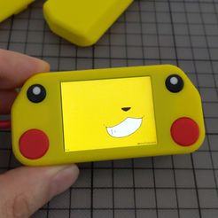 PXL_20211122_095315524.jpg Fichier STL Boîtier (P2 "picochu") pour pimoroni Pico Display Pack 2.0 et Raspberry Pi Pico・Plan imprimable en 3D à télécharger