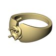 Split-braided-5mmdiamond-statement-ring-size6-9-06.jpg Archivo STL Anillo de diamante trenzado de 5 mm de ancho, tallas 6 a 9, modelo de impresión 3D・Plan imprimible en 3D para descargar, RachidSW
