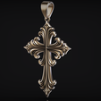 2.png Gothic cross Pendant 03