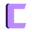 CM.stl TRANSFORMERS Letters and Numbers | Logo
