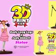 4.jpg Dady Long Legs and Judy Abbott 3D model 3D printable sculpture statue