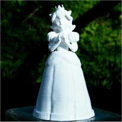 make_lt_1.JPG Archivo STL La princesa del melocotón Lowpoly・Modelo de impresión 3D para descargar