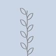 Podpórka-kwiatka-liście-3D.jpg LEAF PLANT TRELLIS SUPPORT