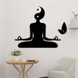 s.jpg Yoga Meditation Wall Art 2D