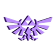 simbolo zelda.stl Royal family symbol Zelda