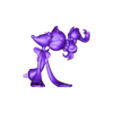 Primarina_Upper_Torso.stl Popplio,Brionne,Primarina Evolution  -FAN ART - POKÉMON FIGURINE -POKEMON
