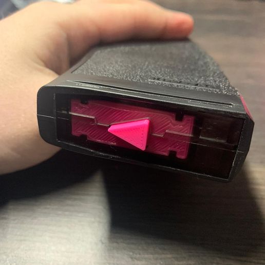 M4 Magazine Base Plate Button (KRYTAC) 3D model