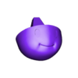 TOAD_HEAD.stl popcorn Toad eating 3D print model